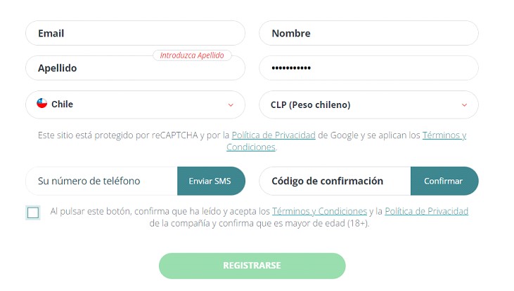 ¿Cómo Registrarse en la Casa de Apuestas 22Bet